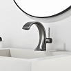 Смеситель для раковины Black&White Gravity GF-7106-GM оружейная сталь