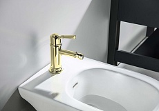 Смеситель для биде Aquatek Классик AQ1518PG полированное золото