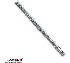 Щетка ерш Lessmann Д6x80x115мм М4, PA 0,20мм 501801