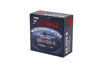 Проволока сварочная омедненная Welding Wire (0.8 мм; 1 кг; ER-70S-6) Formel FRM_08_1