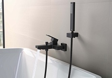 Смеситель для ванны Aquatek Либра AQ1640MB черный матовый