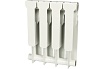 Биметаллический радиатор Rommer Profi BM 350 BI350-80-80-130 4 секции RAL9016 86629