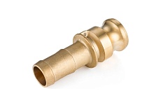 Камлок TITAN LOCK латунный TITAN LOCK тип E, ниппель с хвостовиком 2 1/2&quot; TL250EBR