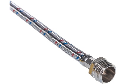 Гибкая подводка для воды НР 1/2" х ВР 3/8", длина 400 мм STOUT RG008P0SIFUAU6