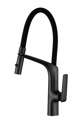 Смеситель для кухни Vincea VKF-115MB черный