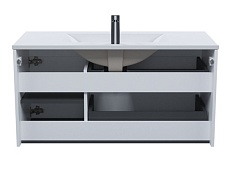Тумба с раковиной Iddis Bild 100 см белый BIL10W0i95K