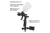 Миникраскопульт Walcom EGO CARBONIO НTE 1,4, 2 верхних бачка объёмом 0,075 и 0,18 л 703014