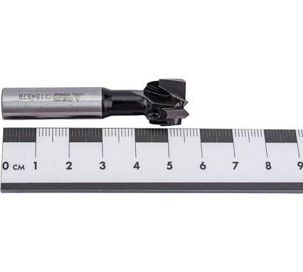 Сверло чашечное 15х10х57 мм, R Deltatools 06-0035