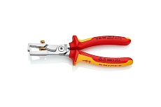 Стриппер-кабелерез Knipex StriX 2-в-1, для одно-многотонкожильного кабеля, VDE, L-180 мм KN-1366180