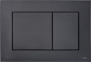 Кнопка смыва TECE Now 9240407 пластик, черный матовый