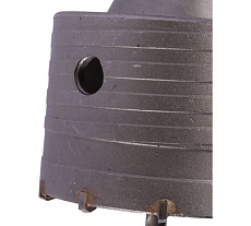 Коронка по кирпичу, камню, бетону 80 мм, М22, SDS-plus для перфоратора DERZHI 8306-011