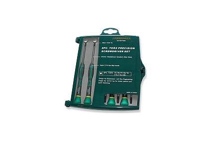 Набор отверток для точной механики TORX Т5-Т20 Jonnesway D3765T08S
