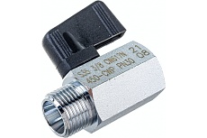 Шаровой кран RUB 3/8&quot; DN8 PN30, ВР-НР, NAPOLI (S.35), флажок S35CM0