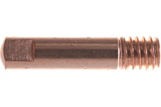 Наконечник токопроводящий прямой (Cu-E; М6х25; d=1 мм) для горелок MIG/MAG Энаргит M6X25X1.0