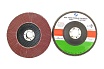 Круг лепестковый торцевой 125120GE QFF A (125x22.2 мм; КЛТ1; 14А; Р120; №10) CNIC 50747
