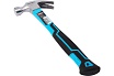 Столярный молоток с гвоздодером с плексигласовой рукояткой Smartbuy 225 г, tools SBT-GHN-200p2