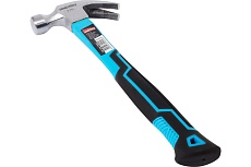 Столярный молоток с гвоздодером с плексигласовой рукояткой Smartbuy 225 г, tools SBT-GHN-200p2