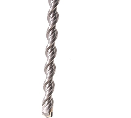 Бур по бетону, двойная спираль, Cobalt W-tip (14x460 мм; SDS PLUS) Denzel 705034