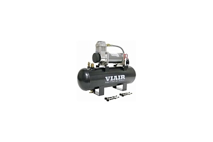 Компрессор Viair 7.5 л в сборе с ресивером 380С 55% при 15 атм 100% при 9 атм 20007