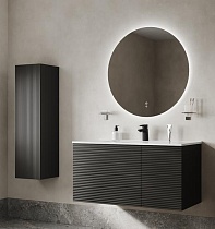 Мебель для ванной Iddis Bild 100 см темно-серый