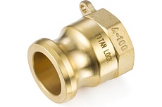 Камлок TITAN LOCK тип A ниппель, латунь, внутр. резьба BSP 2 1/2&quot;, TL250ABR