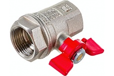 Шаровой кран Valfex PREMIUM для воды, 3/4&quot; ВР/ВР, бабочка VF.217.NB1.034.PREMIUM