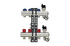 Коллекторная группа FIV 1- 2 выхода F.I.V. (Италия) (межосевое 20, 21 см универс.) 9878R502