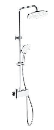 Душевая стойка Wonzon&Woghand Muse Corno WW-B3110-CR термостат, хром