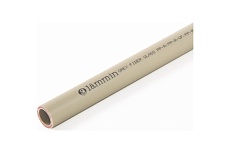 Труба Lammin ppr арм. стеклов. pn20 25x3,5 2м серый Lm310210350252G