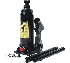 Гидравлический бутылочный домкрат в кейсе Эврика с клапаном, 3 т, ремкомплект ER-80031S