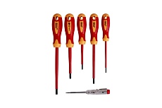 Набор изолированных отверток Brigadier COMBO Lite 6 шт. 39002