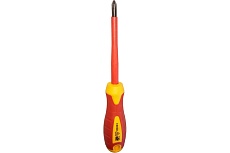 Диэлектрическая крестовая отвертка PH1*80мм, до 1000V Berger BG BG1056