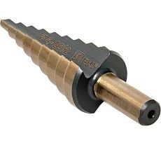 Ступенчатое сверло HSS 9 ступеней EKF ST-4-20/2
