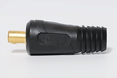 Кабельная вилка 50-70 (male plug) Plazweld P-MP5070c