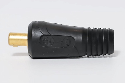 Кабельная вилка 50-70 (male plug) Plazweld P-MP5070c