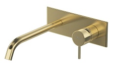 Смеситель для раковины Cezares LEAF-BLI1-L-SR Sunrise