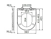 Крышка-сиденье для унитаза Am.Pm Spirit V2.0 C707857WH с микролифтом