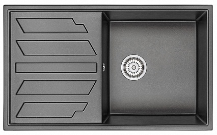 Кухонная мойка Granula GR-8601 86 см черный