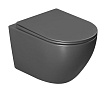 Подвесной унитаз Vincea Tornado Globo VT1-14TMA безободковый, антрацит матовый