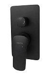 Смеситель для ванны Aquatek Вега AQ1046MB черный матовый
