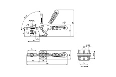 Механический горизонтальный прижим KUKAMET Арт. S111-4