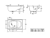 Стальная ванна BLB Europa 105x70 сидячая