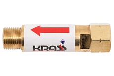 Затвор предохранительный ЗП-Г-10 пропан, ацетилен выход редуктора Krass 2117569