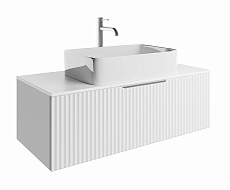 Тумба со столешницей ЗОВ Кито Флавио 80 см белый