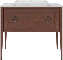 Тумба с раковиной Kerama Marazzi Plaza Classic 100 см, 1+1 ящик, орех