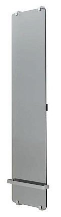 Полотенцесушитель электрический Allen Brau Infinity 180x44 см с рейлингом, серебро браш, 00288923