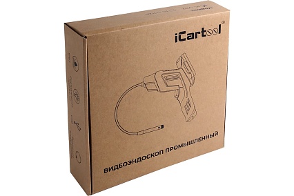 Промышленный видеоэндоскоп iCartool 2Мп, 1920x1080, 4.3", 1м, 5.5мм сменный зонд IC-V112