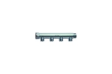 Коллектор FAR 3/4" ВР-НР с 4 отводами 1/2" НР межосев. 50 мм FK 3725 3412
