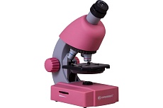 Микроскоп Bresser Junior 40–640x, розовый 70537