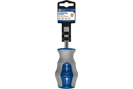 Отвёртка Ultra Grip SL 6 х 38 мм CR-V КОБАЛЬТ 646-300